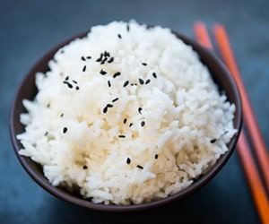 sésame blanc noir riz japonais